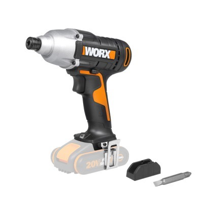 מברגת אימפקט נטענת 20V עם סוללת 2.0AH ומטען WORX
