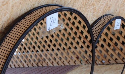 מראה עגולה דופן רטאן 80 ס