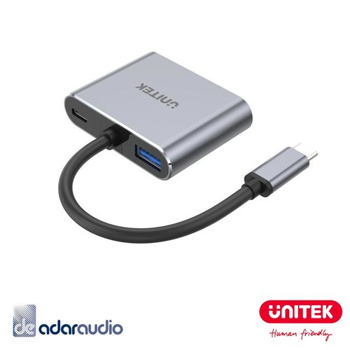 תחנת עגינה/מפצל  Unitek uHUB Q4 Lite
