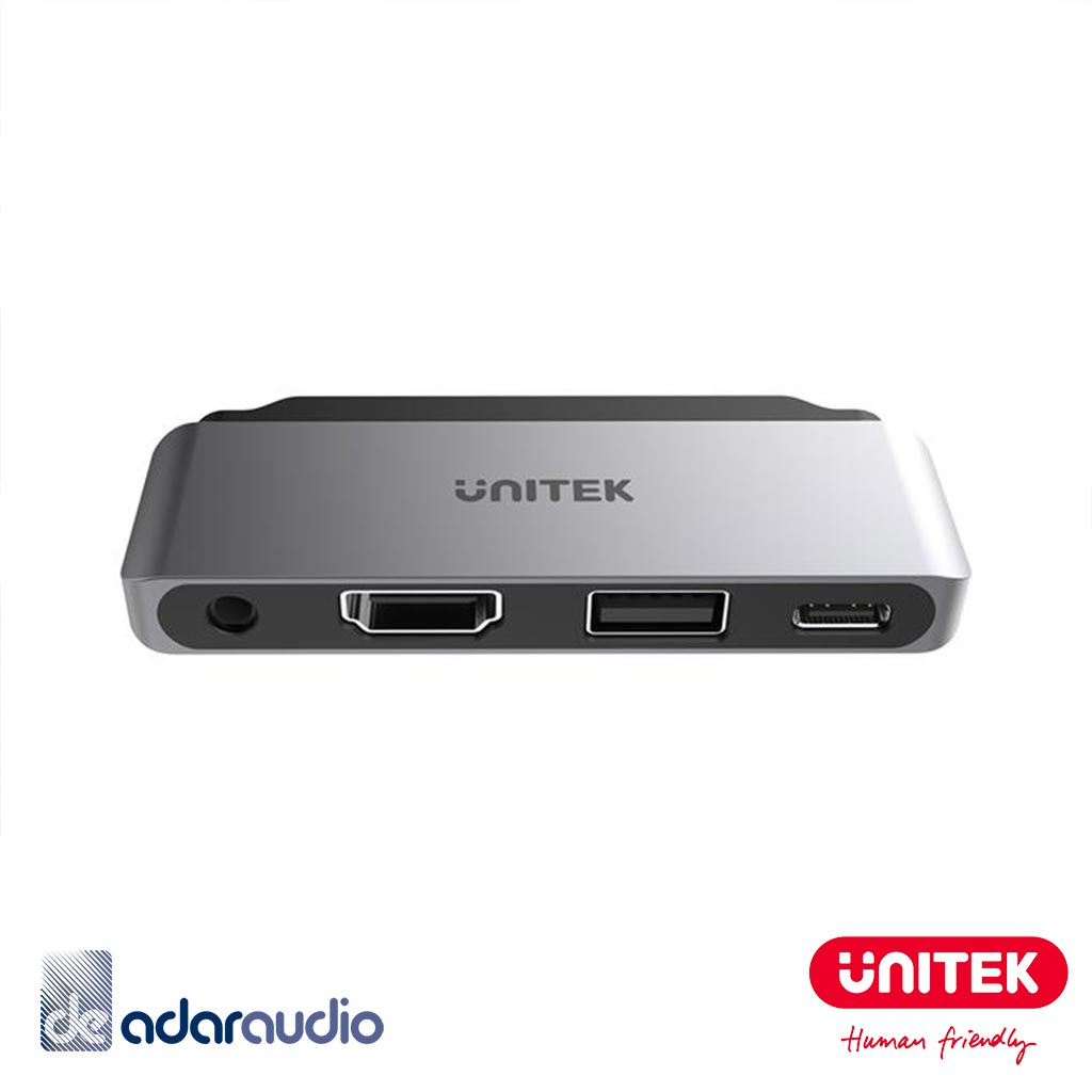 תחנת עגינה לאייפד פרו Unitek uHUB Q4 Lite