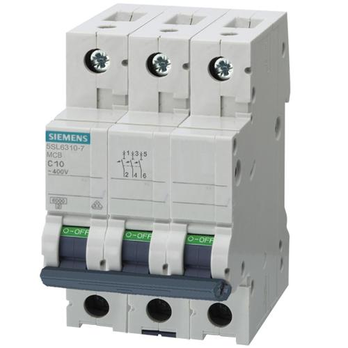 אופיין C תלת פאזי 5SL6 325-7   3X25C SIEMENS