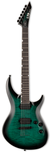 ESP LTD H3-1000 Black Turquoise Burst