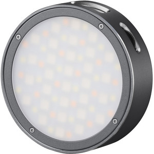 תאורת לד - Godox R1 Round Mini RGB LED Magnetic Light