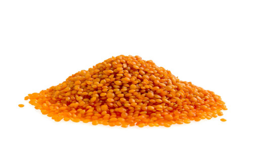 עדשים כתומות