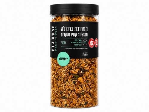 תערובת גרנולה חמוציות קשיו ושקדים - עוגיה