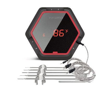 מדחום אלחוטי חכם 6 פרובים INK-BIRD דגם IBT-6XS