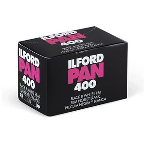 Ilford PAN 400 B/W Film 35mm - סרט צילום שחור לבן אילפורד פאן 400