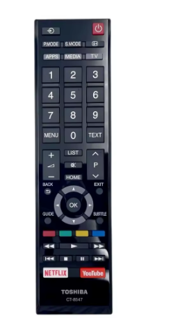 שלט מקורי לטלוויזיה טושיבה TOSHIBA דגם CT-8547