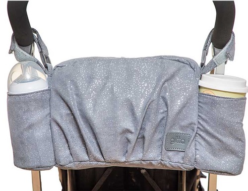 ארגונית לעגלה gitta on-the-go - כחול מנצנץ