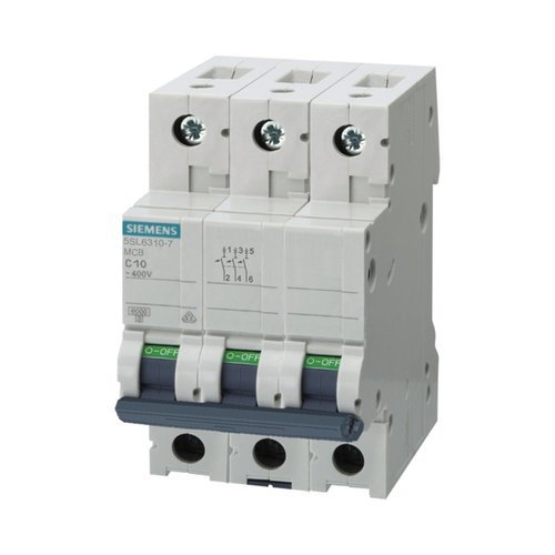 חצי אוטומט סימנס SIEMENS אופיין C תלת פאזי 3X63C
