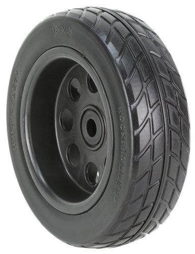 RocknRoller זוג גלגלים אחוריים רחבים עבור R10, R11G, R12 ו- R18 (שחורים)