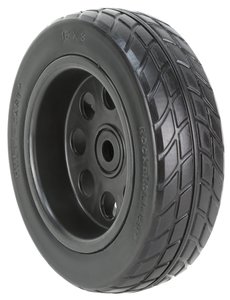 RocknRoller זוג גלגלים אחוריים רחבים עבור R10, R11G, R12 ו- R18 (שחורים)