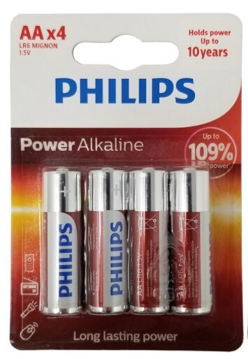 סוללות אצבע פיליפס PHILIPS AA