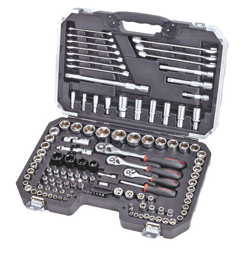 סט בוקסות מקצועי 1/2, 1/4, 3/8 120 חלקים Fixman B5120M | ממשר