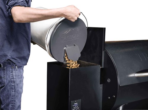 דלי לשבבי עץ למעשנת תוצרת טרייגר TRAEGER