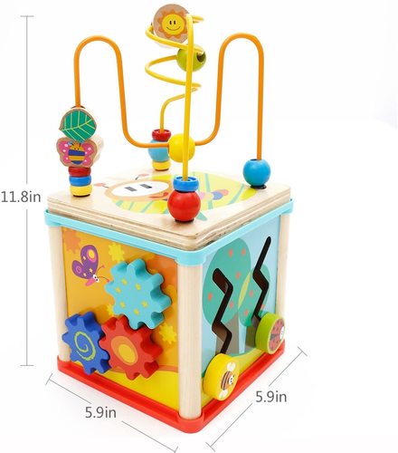 קוביית פעילות 5 ב 1 דגם A