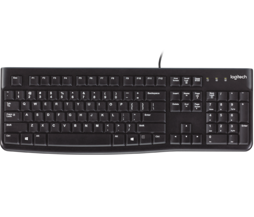 מקלדת Logitech K120 USB