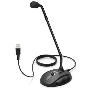 מיקרופון גוזנק USB למחשב לשיחות זום/סקייפ Fifine k052