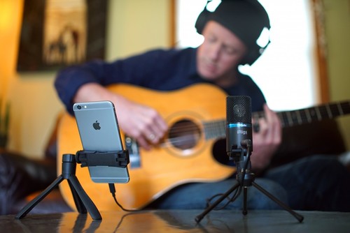 מיקרופון קונדנסר USB מקצועי IK Multimedia iRig Mic Studio