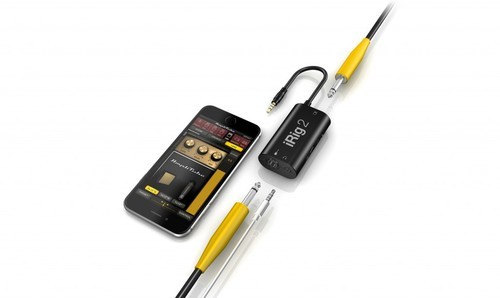 ממשק אודיו נייד לגיטרה iRig 2 מבית IK Multimedia