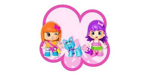 מארז 2 דמויות פיניפון + חיית מחמד