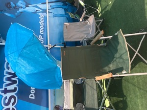 כסא מתקפל לים עם ציליה 3 מצבים  NATUREHIKE Deck Chair