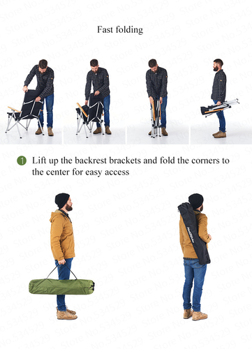 כסא מתקפל לים עם ציליה 3 מצבים  NATUREHIKE Deck Chair