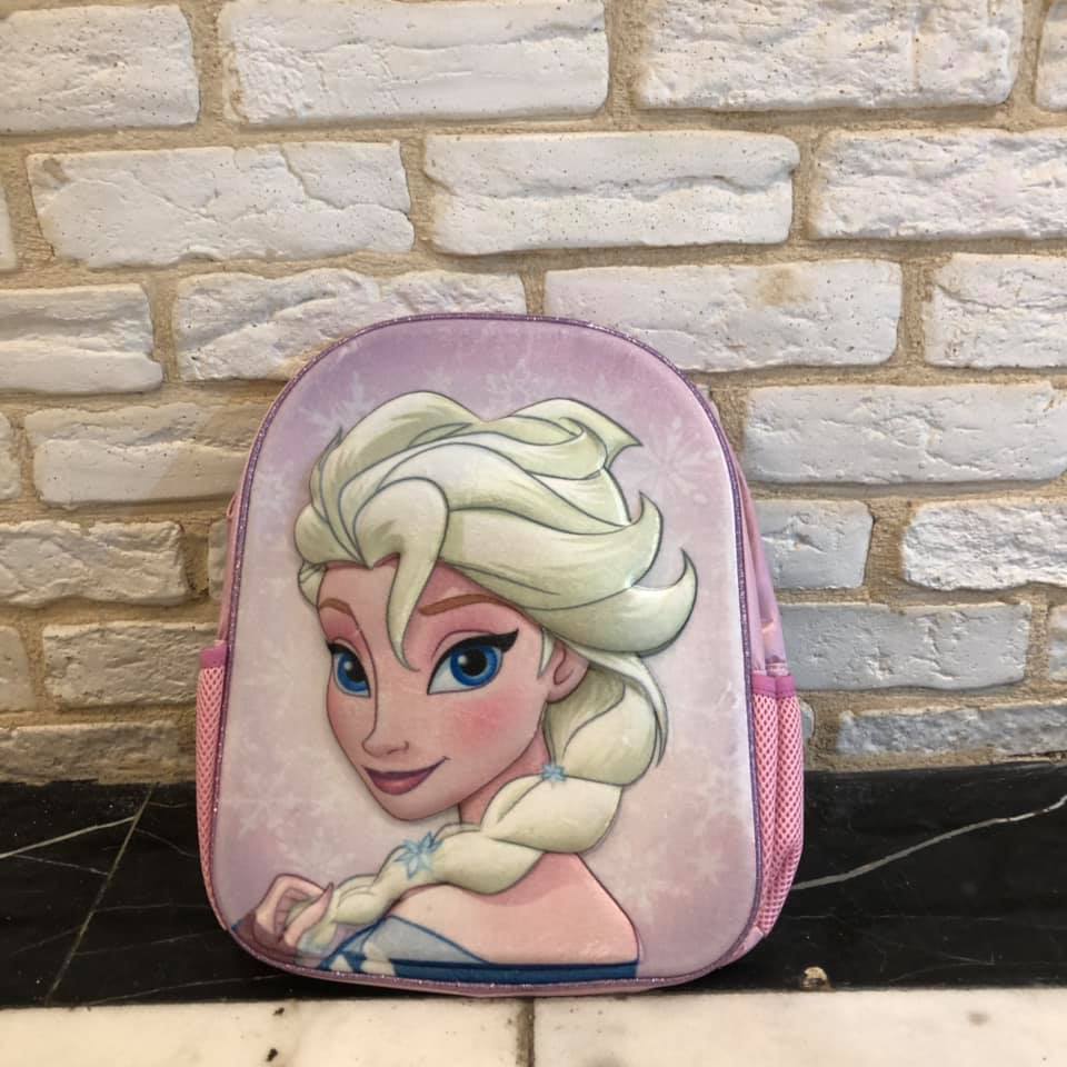 תיק גן אלזה תלת מימד קטיפתי