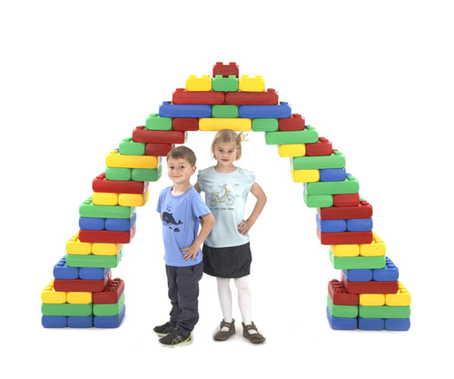 קוביות ענק מפלסטיק - 48 יחידות
