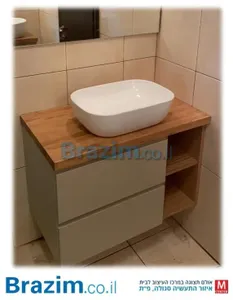 ארון אמבטיה תיק עבודה מס 3014