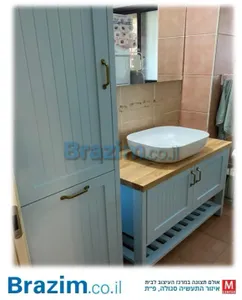 ארון אמבטיה תיק עבודה מס 3080