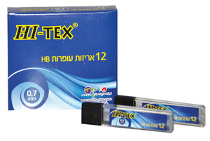 עופרת 0.7 הייטקס 12 יח 