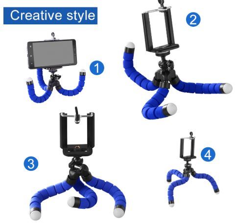 חצובה , מעמד לטלפון או מצלמה לבית ולבחוץ 