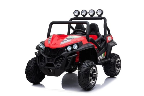 גיפ' באגי מפואר 24V לבן 2 מושבים - כולל שלט לשליטת ההורה