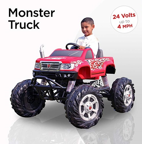 ממונע 24V Monster Truck מונסטר טראק 24 וולט