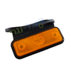 פנס צד כתום לנגרר דגם FT-004 Z+K עם מחזיר אור LED + תושבת פלסטיק 