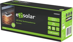 תאורת גינה סולארית לחצר 3 לדים eZsolar