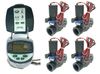 מחשב השקיה גלקון DC6 דו גידי מארז עם 4 ברזים 3/4"
