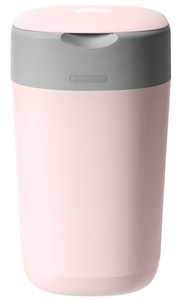 פח לחיתולים טוויסט אנד קליק Twist & Click + מחסנית מילוי ל 120 חיתולים - ורוד