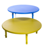 שולחן עגול -קוטר 115 ס"מ 