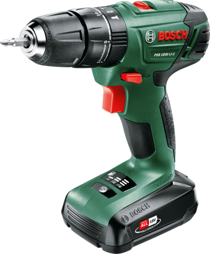 מברגה/ מקדחה רוטטת  BOSCH PSB 1800 LI-2