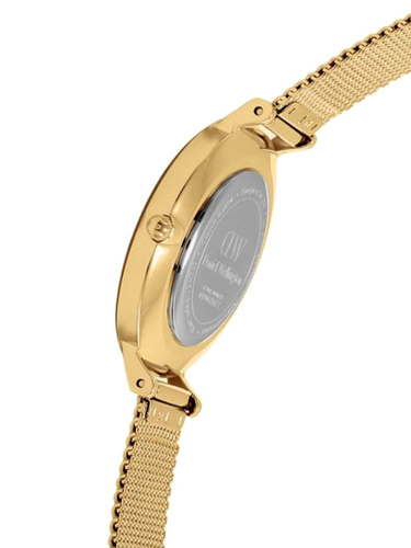 Daniel Wellington DW00100348 32MM נשים זהב צהוב חזר למלאי