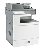 מדפסת לייזר משולבת צבעונית ומהירה תוצרת Lexmark דגם X792de