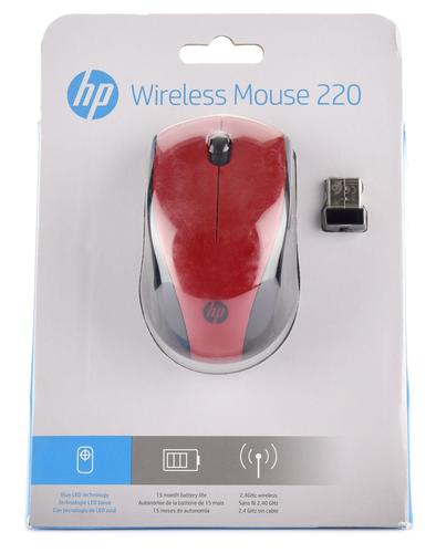 עכבר אלחוטי 220 HP אדום