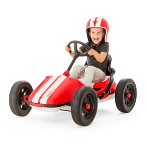מכונית קרטינג פדאלים MONZI RS - צבע אדום