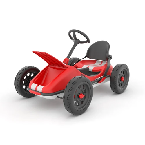 מכונית קרטינג פדאלים MONZI RS - צבע אדום