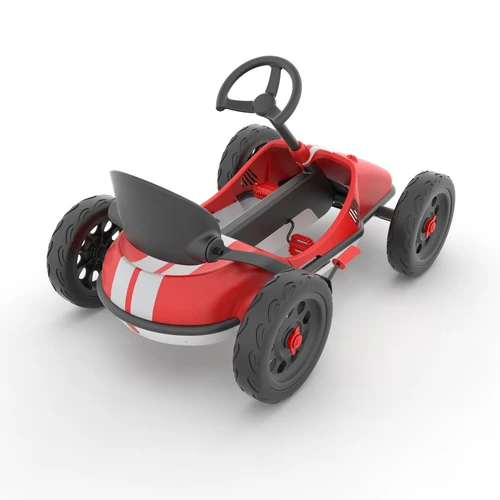 מכונית קרטינג פדאלים MONZI RS - צבע אדום