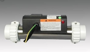 גוף חימום לג'קוזי / בריכת אינטקס 3KW עם מנורת ביקורת 