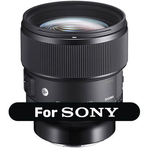 Sigma 85mm f/1.4 DG DN Art Lens for Sony E רשמי 