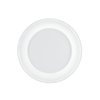 קירי עגול לבן LEDVANCE OSRAM 13W IP54, אור חם